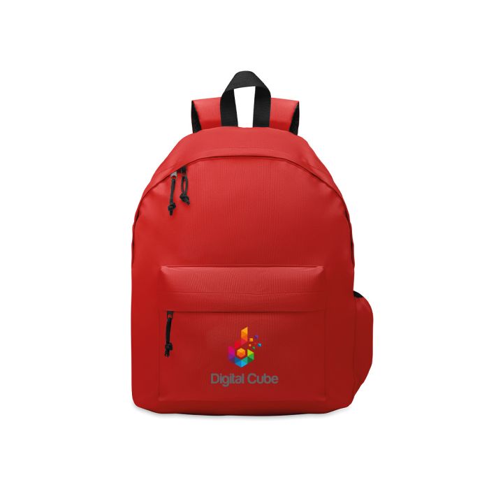 Rugzak met voorvak | 600D RPET polyester | 30 x 40 cm