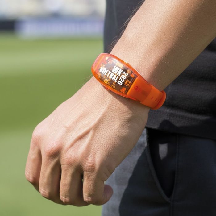 Sound activated LED armbandje