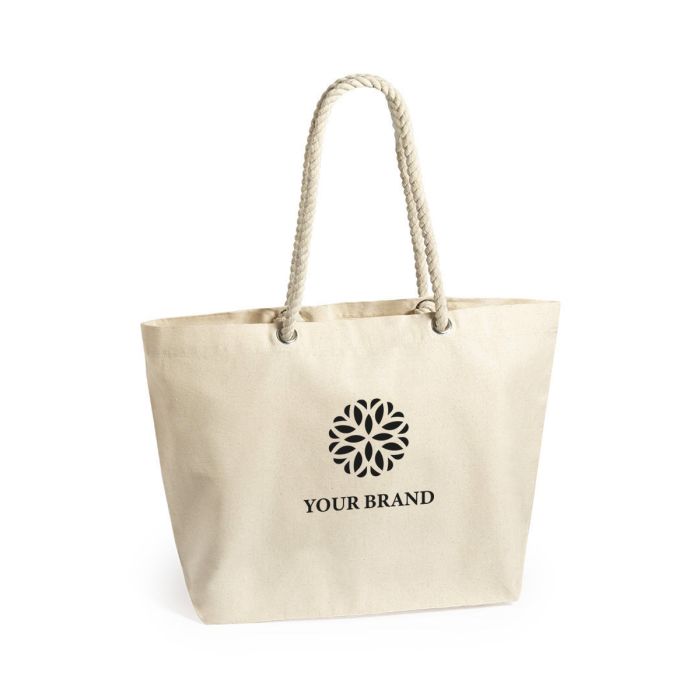 Stevige katoenen strandtas | 220 g/m²