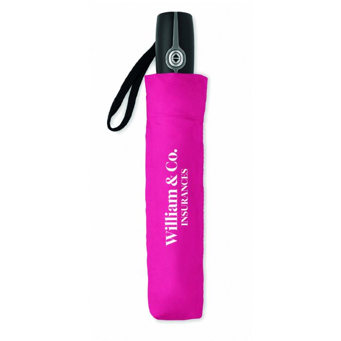Stormparaplu met opberghoesje | 190T polyester | 3-delig opvouwbaar