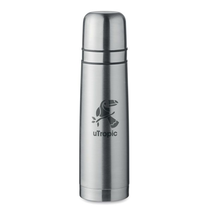 Thermosfles | 2 geïntegreerde bekers | Gerecycled RVS | 750 ml