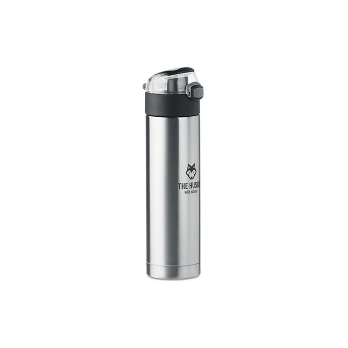 Thermosfles met dop met veiligheidsslot | RVS | 400 ml