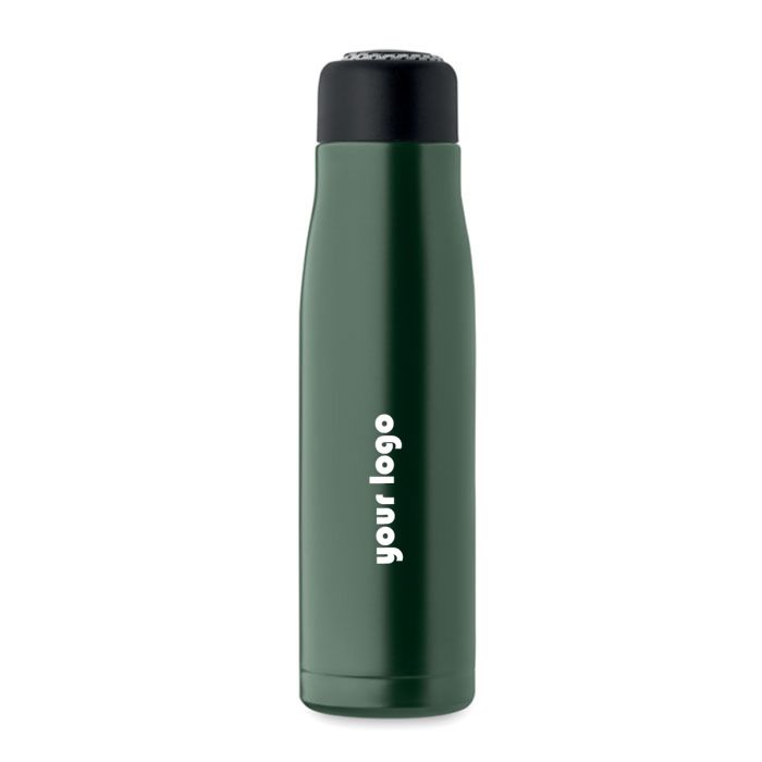 Thermosfles met draaglus | Gerecycled RVS | 500 ml