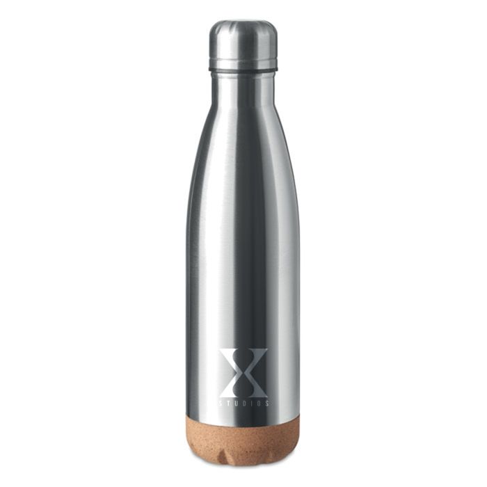 Thermosfles met kurken bodem | RVS | 500 ml