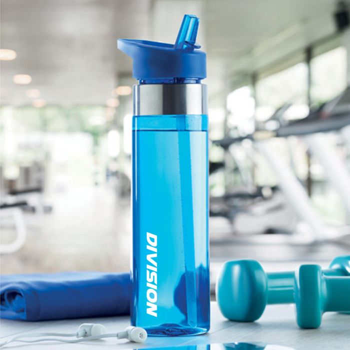 Tritan waterfles met rietje | 650 ml