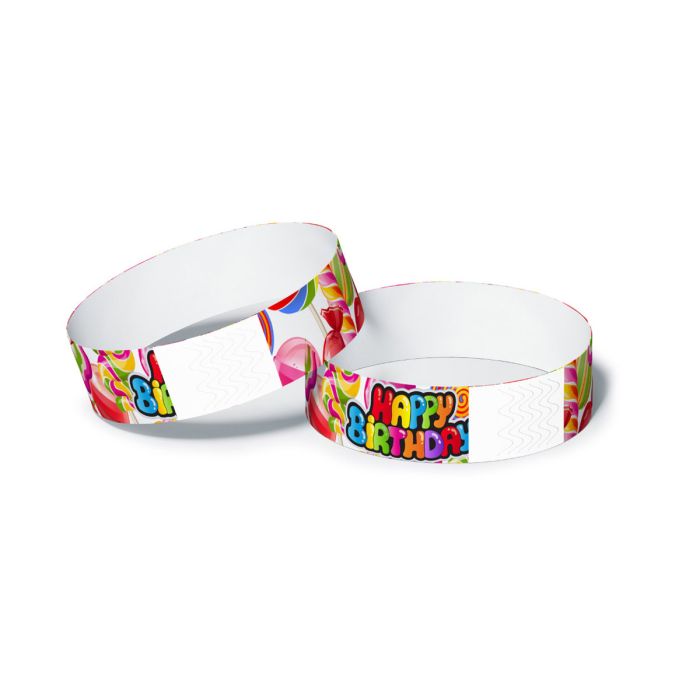 Tyvek polsbandje | 19 mm | Full color