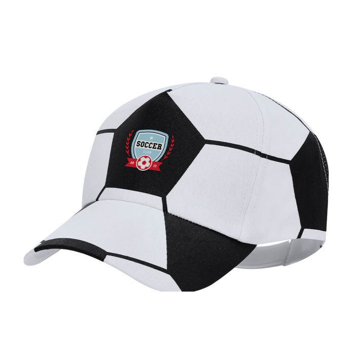 Voetbal sportpet met klittenbandsluiting | Katoen