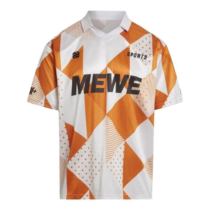 Voetbal T-shirt retro met V-hals | Polyester | 150 g/m²