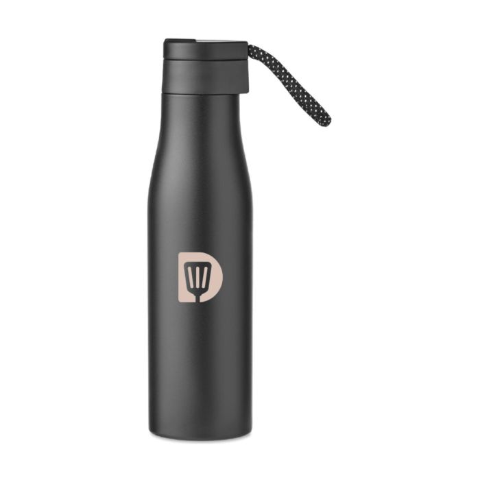 Waterfles met magnetische dop | RVS | 600 ml