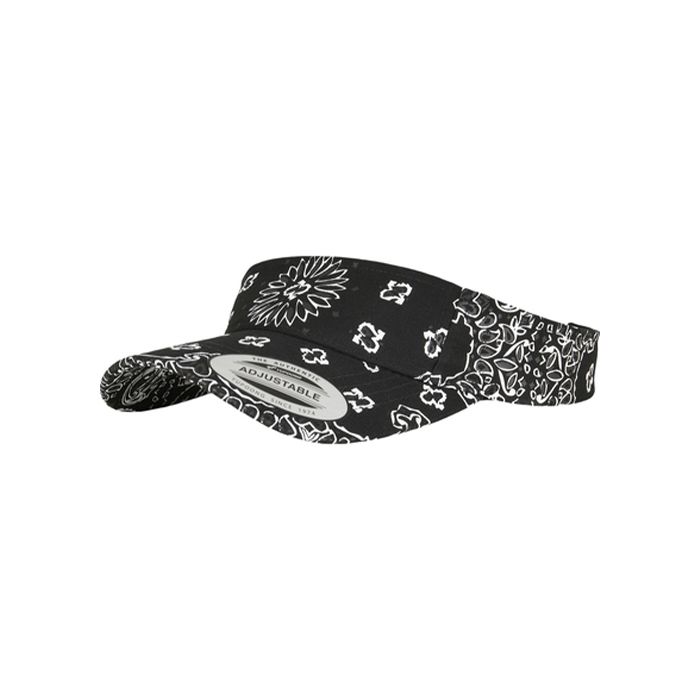 Zonneklep met bandanaprint | Klittenbandsluiting