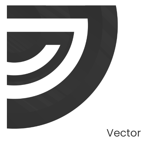 Voorbeeld van een logo als .eps, een vectorbestand