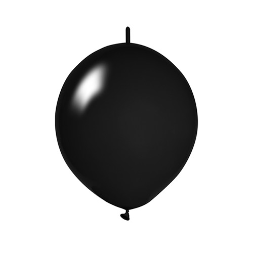 Linkballon zwart