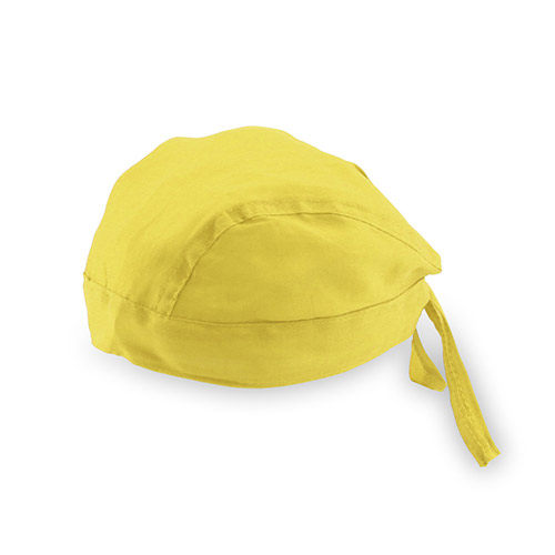 Bandana hoofdband geel