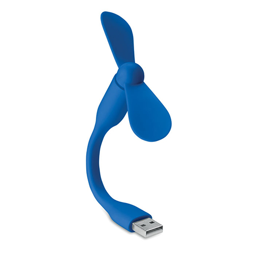USB ventilator blauw