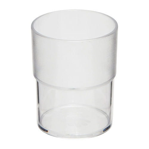 Kunststof water glas transparant 18cl